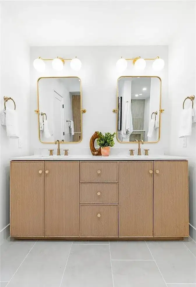 Bathroom Remodel Double Vanity 3 project in Oklahoma City, OK