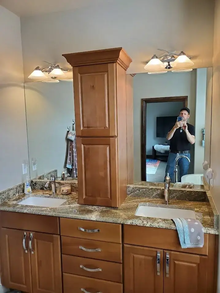 Bathroom Remodel Double Vanity 4 project in Oklahoma City, OK