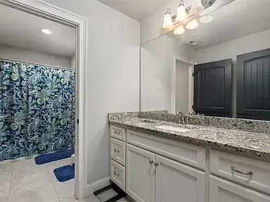 Bathroom Remodel Granite Vanity 11 project in Oklahoma City, OK
