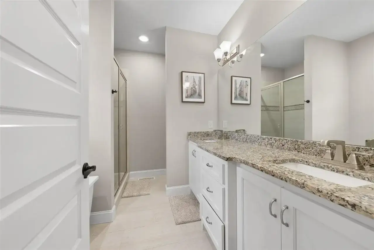 Bathroom Remodel Granite Vanity 2 project in Oklahoma City, OK