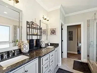 Bathroom Remodel Granite Vanity 6 project in Oklahoma City, OK