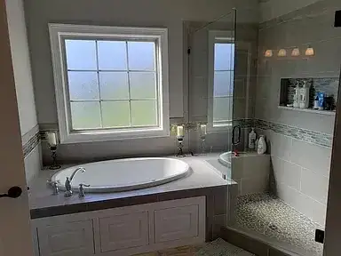 Bathroom Remodel Soaking Tub Shower project in Oklahoma City, OK