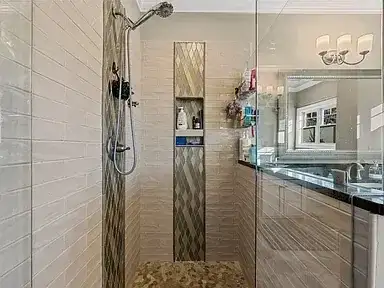 Bathroom Remodel Tile Shower project in Oklahoma City, OK