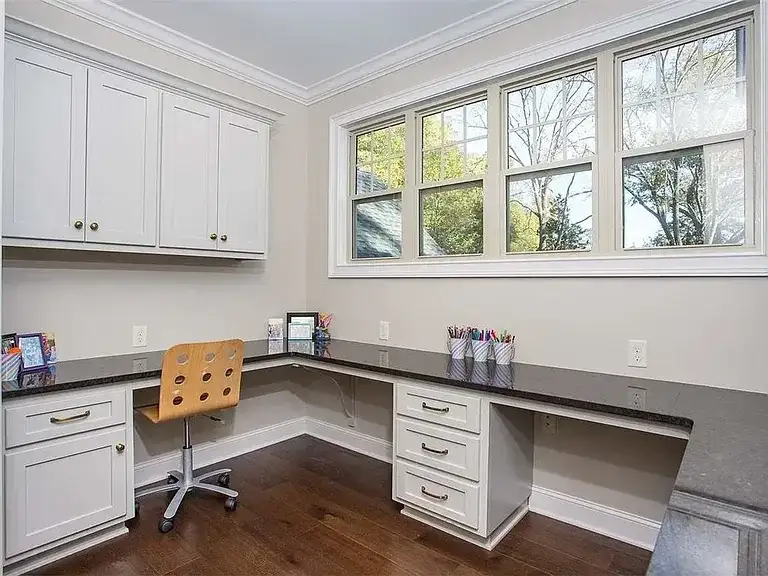 Built in Home Office Remodeling project in Oklahoma City, OK