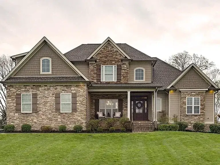 Craftsman Home Roofing Stone Exterior 2 project in Oklahoma City, OK
