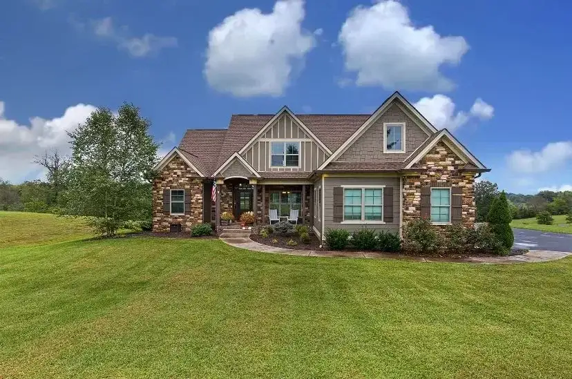 Craftsman Home Roofing Stone Exterior project in Oklahoma City, OK