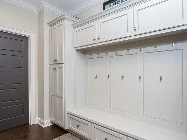 Custom Mudroom Built Ins Remodeling project in Oklahoma City, OK