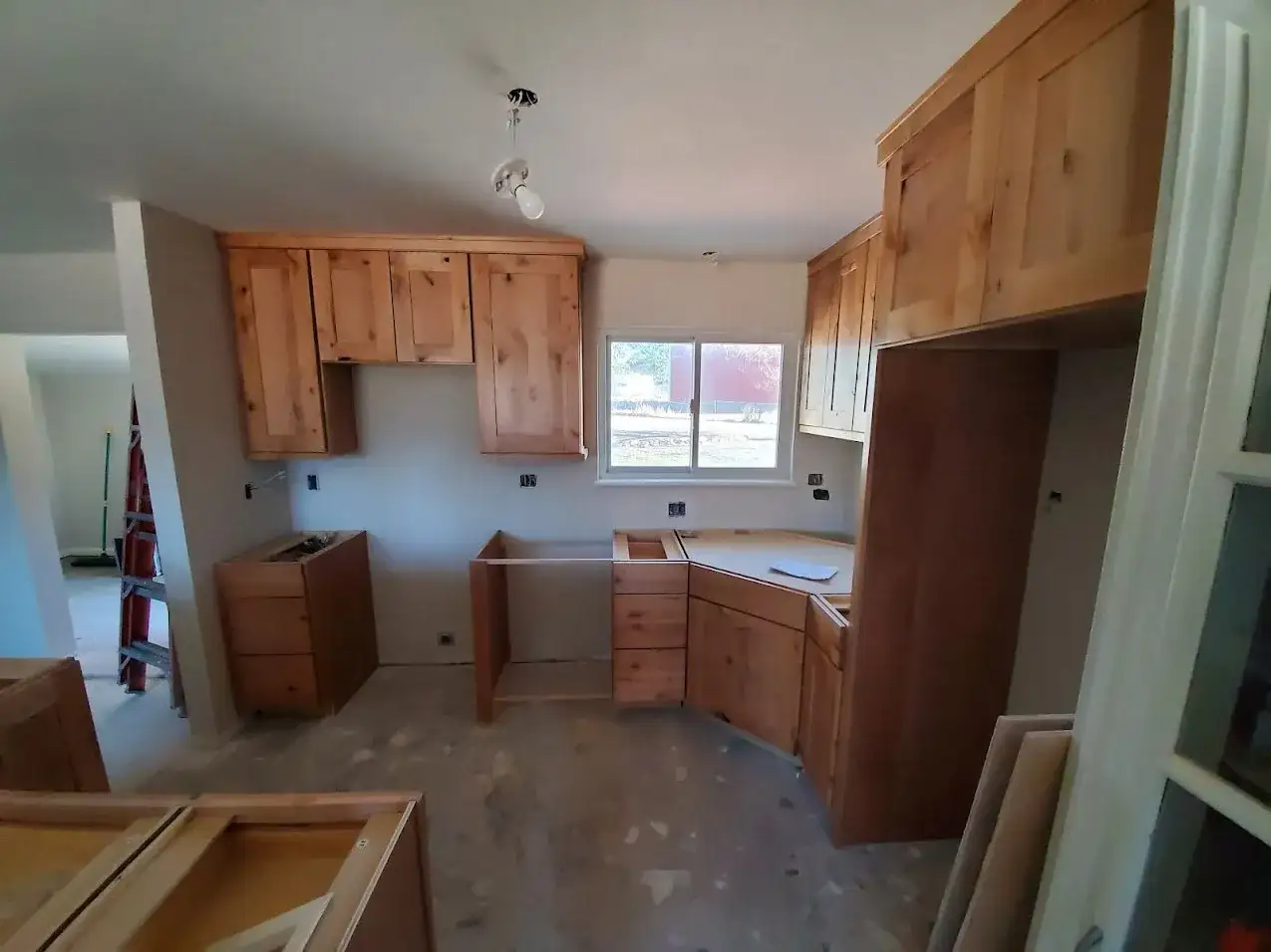Kitchen Cabinet Installation Remodeling project in Oklahoma City, OK