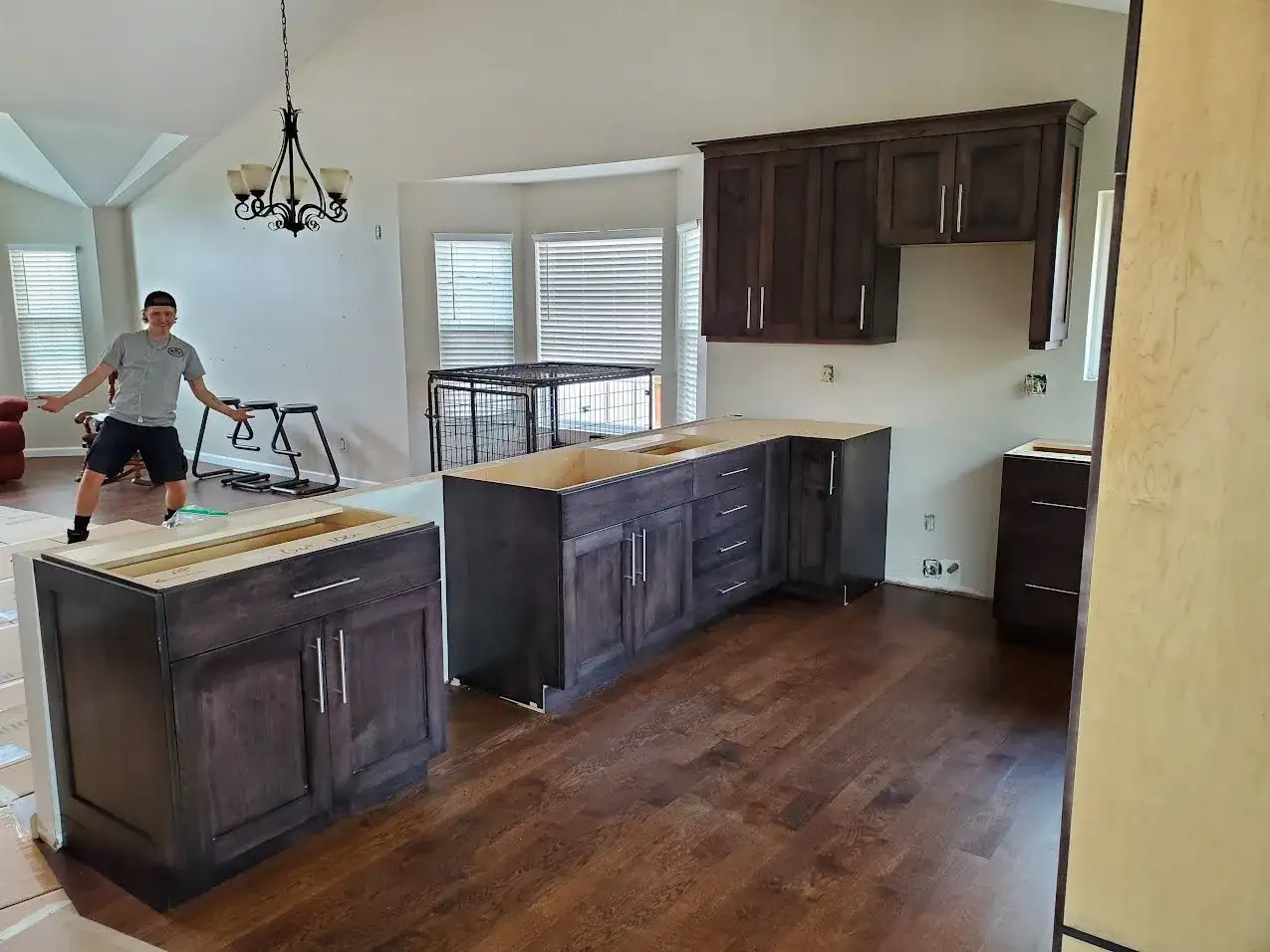 Kitchen Remodel Cabinet Install 3 project in Oklahoma City, OK