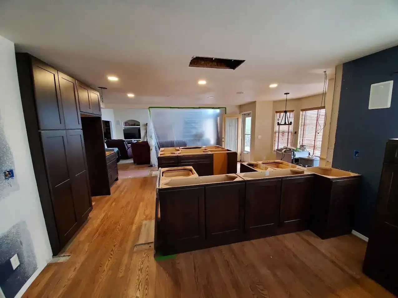 Kitchen Remodel Cabinet Install 6 project in Oklahoma City, OK