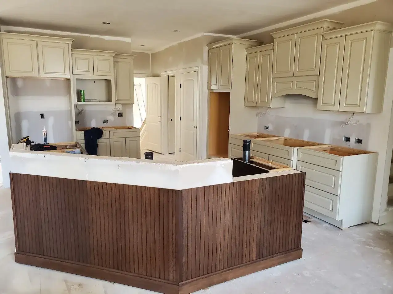 Kitchen Remodel Cabinet Install project in Oklahoma City, OK