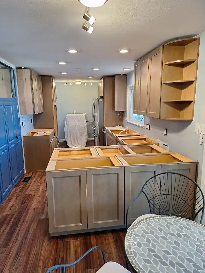 Kitchen Remodel Cabinet Installation 2 project in Oklahoma City, OK