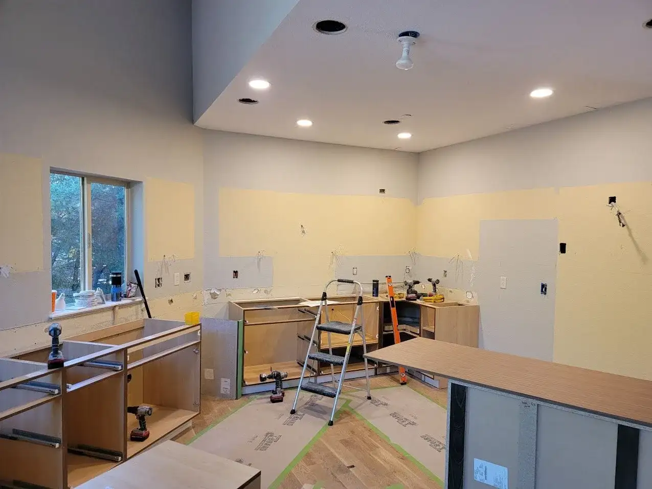 Kitchen Remodel Cabinet Installation project in Oklahoma City, OK
