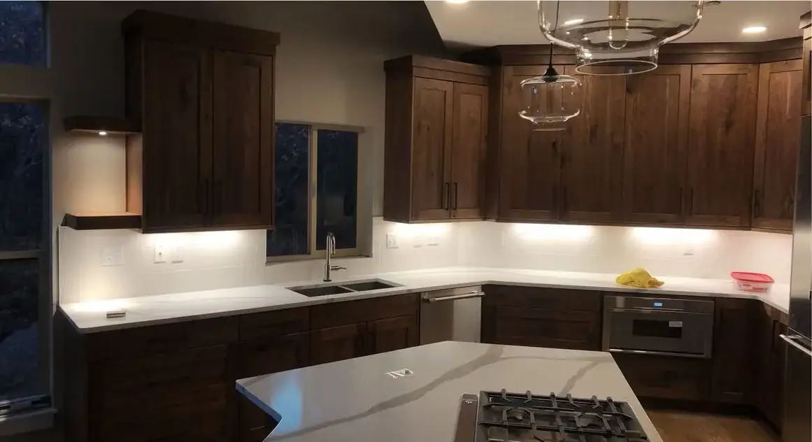 Kitchen Remodel Dark Cabinets project in Oklahoma City, OK