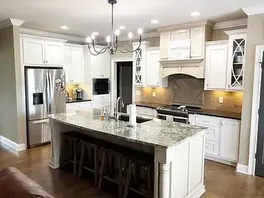 Kitchen Remodel Granite Island 16 project in Oklahoma City, OK