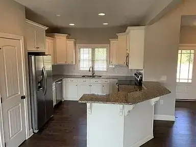 Kitchen Remodel Granite Island 17 project in Oklahoma City, OK