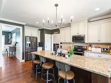 Kitchen Remodel Granite Island 18 project in Oklahoma City, OK