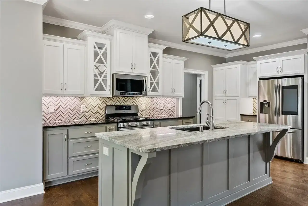 Kitchen Remodel Granite Island 22 project in Oklahoma City, OK