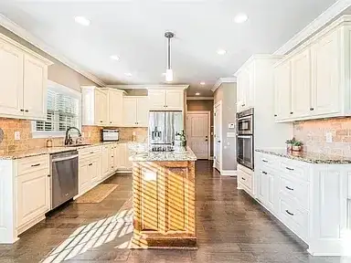 Kitchen Remodel Granite Island 23 project in Oklahoma City, OK