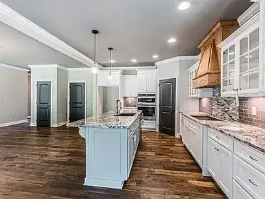 Kitchen Remodel Granite Island 24 project in Oklahoma City, OK