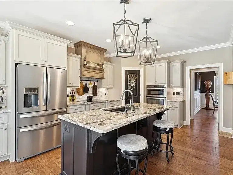 Kitchen Remodel Granite Island 6 project in Oklahoma City, OK