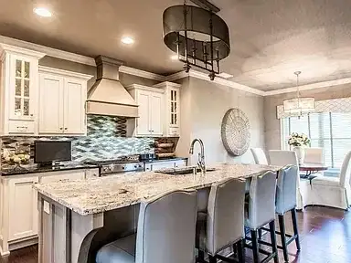 Kitchen Remodel Granite Island project in Oklahoma City, OK
