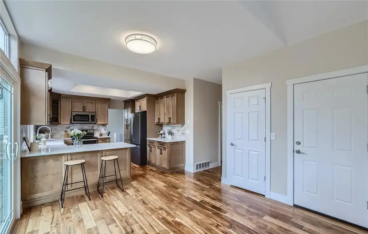 Kitchen Remodel Hardwood Floors project in Oklahoma City, OK
