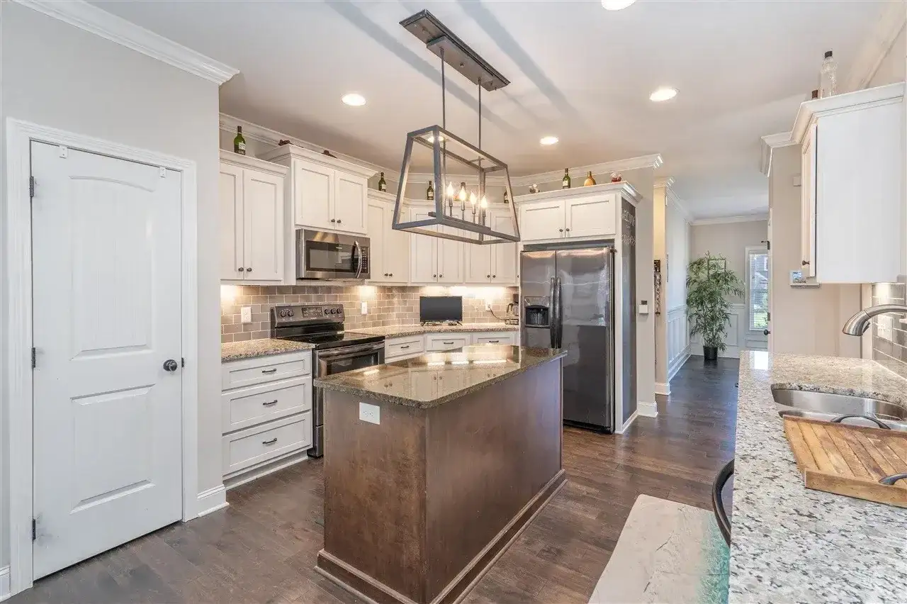 Kitchen Remodel Island Granite project in Oklahoma City, OK