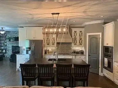 Kitchen Remodel Island Contracting project in Oklahoma City, OK