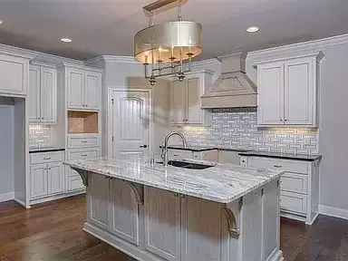 Kitchen Remodel Marble Island 2 project in Oklahoma City, OK
