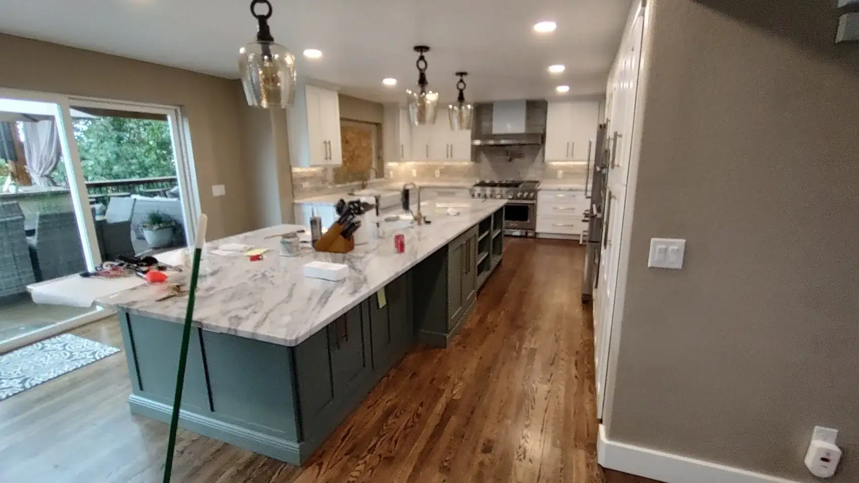 Kitchen Remodel Marble Island 4 project in Oklahoma City, OK