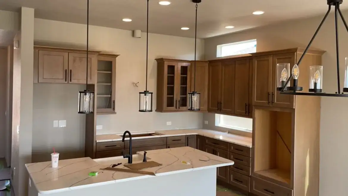 Kitchen Remodel New Cabinets Contracting project in Oklahoma City, OK