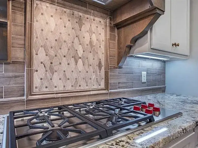 Kitchen Remodel Tile Backsplash project in Oklahoma City, OK