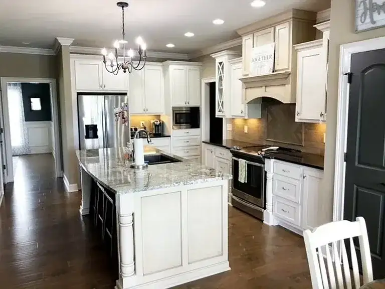 Kitchen Remodel White Cabinets 10 project in Oklahoma City, OK
