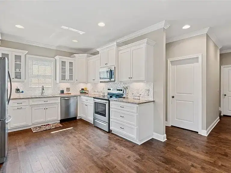 Kitchen Remodel White Cabinets 7 project in Oklahoma City, OK