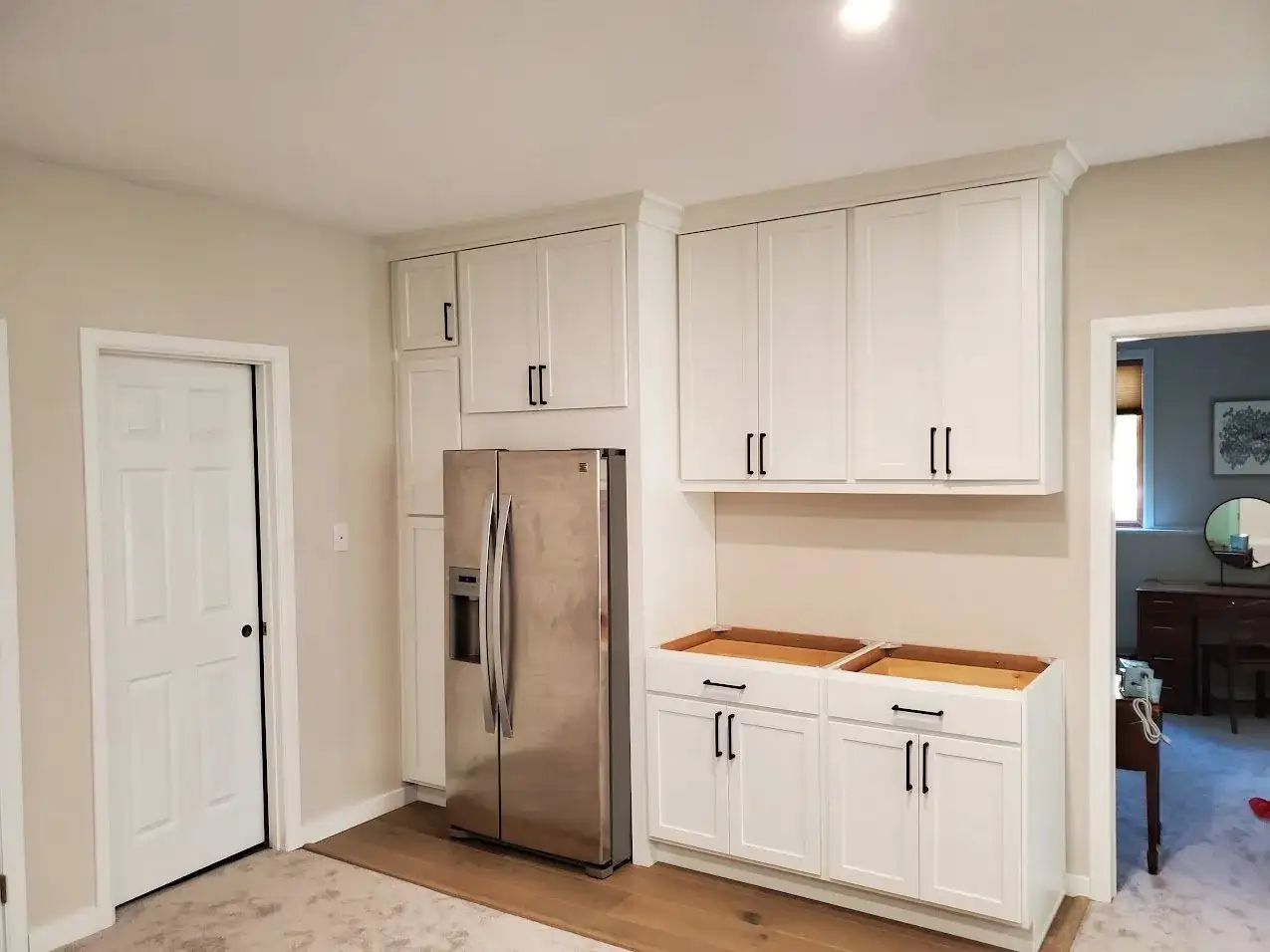 Kitchen Remodel White Cabinets 8 project in Oklahoma City, OK