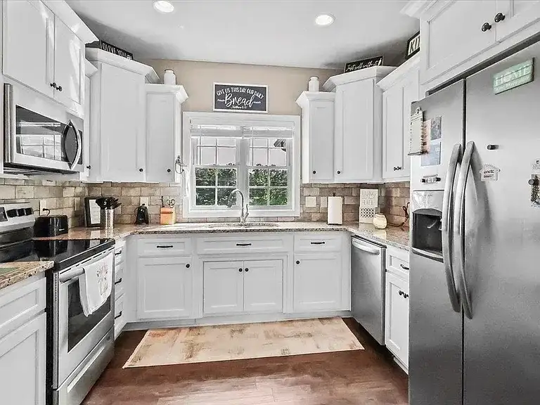 Kitchen Remodel White Cabinets 9 project in Oklahoma City, OK