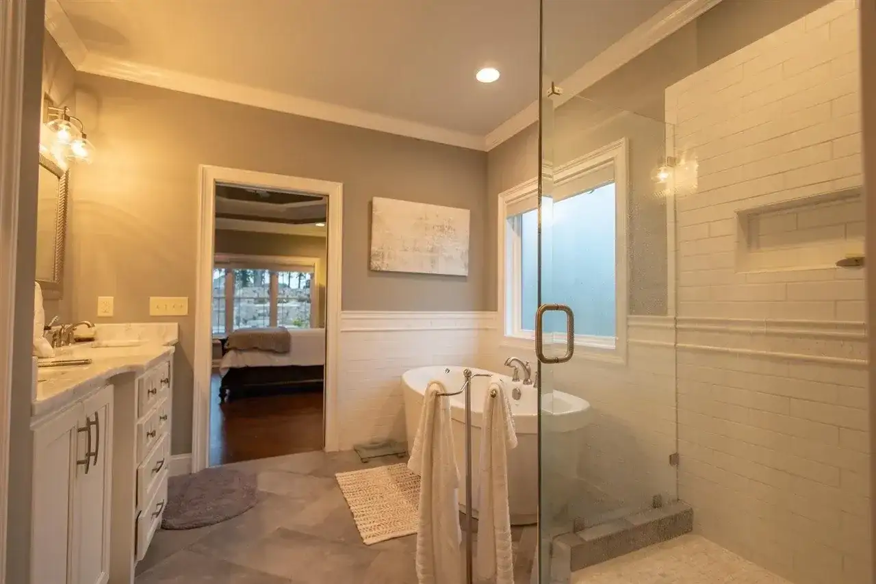 Master Bathroom Remodel Freestanding Tub project in Oklahoma City, OK