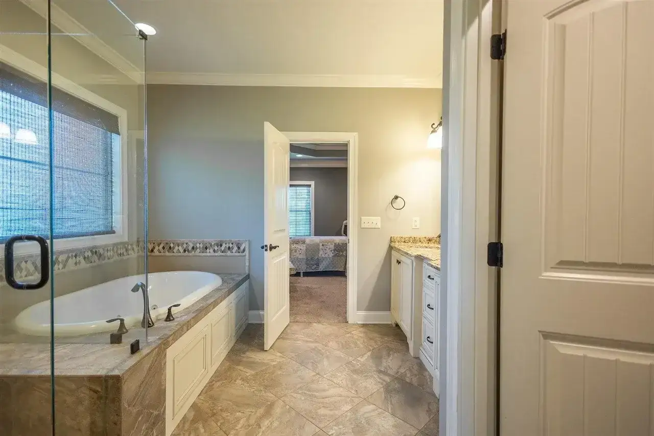 Master Bathroom Remodel Soaking Tub project in Oklahoma City, OK