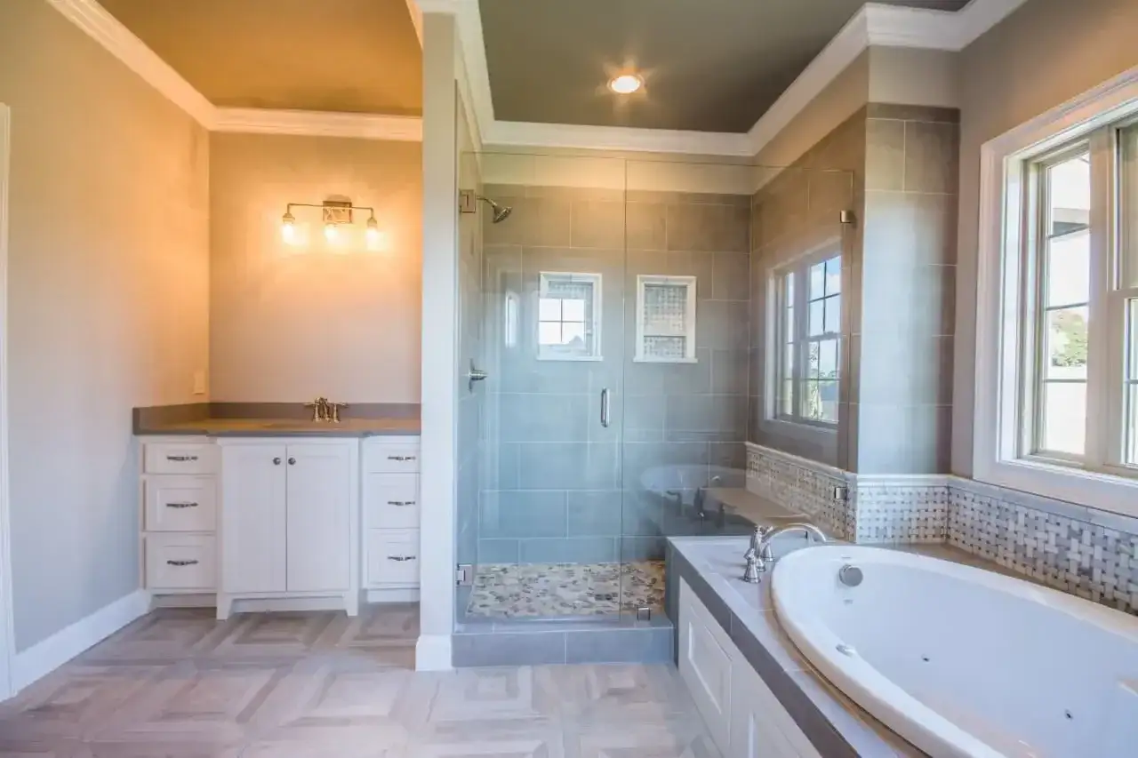 Master Bathroom Remodel Tile Shower 2 project in Oklahoma City, OK