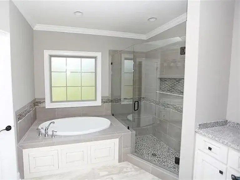 Master Bathroom Remodel Tile Shower project in Oklahoma City, OK