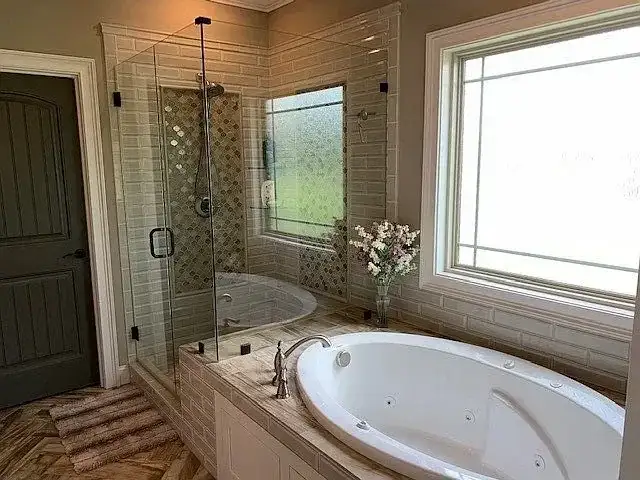 Master Bathroom Remodel Soaking Tub 2 project in Oklahoma City, OK