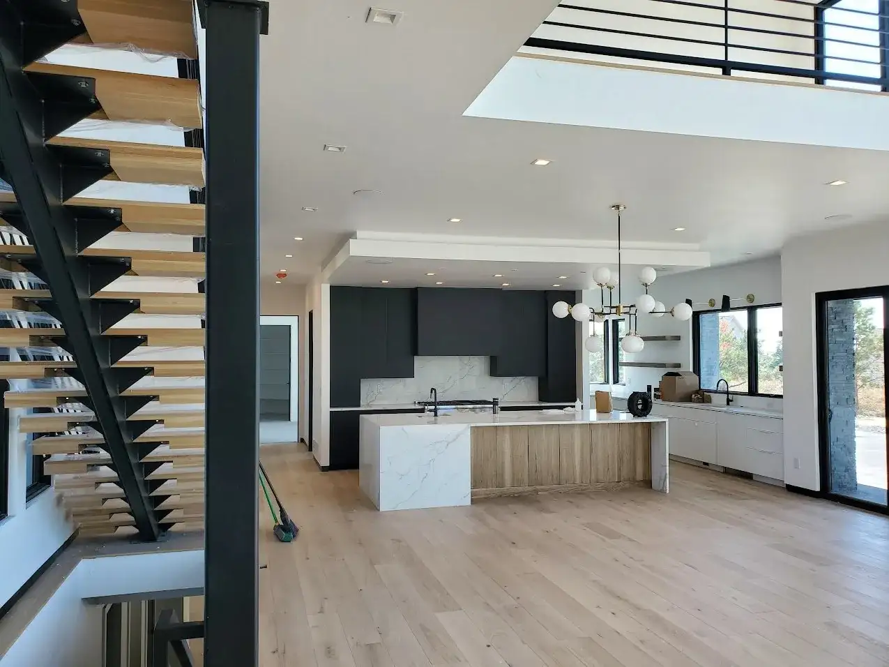 Modern Kitchen Remodel Open Floor Plan project in Oklahoma City, OK