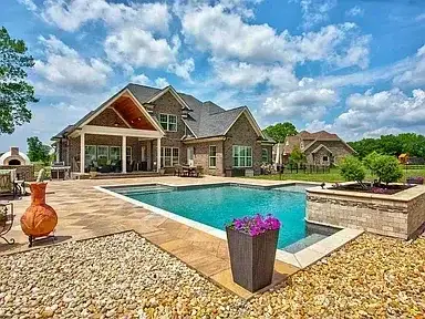 Home Addition Pool Patio Remodeling project in Oklahoma City, OK