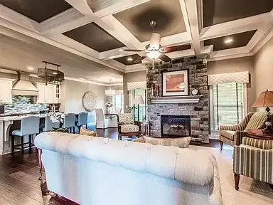 Open Concept Living Room Addition project in Oklahoma City, OK
