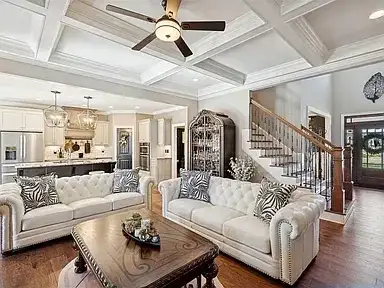 Open Concept Living Room Remodeling project in Oklahoma City, OK