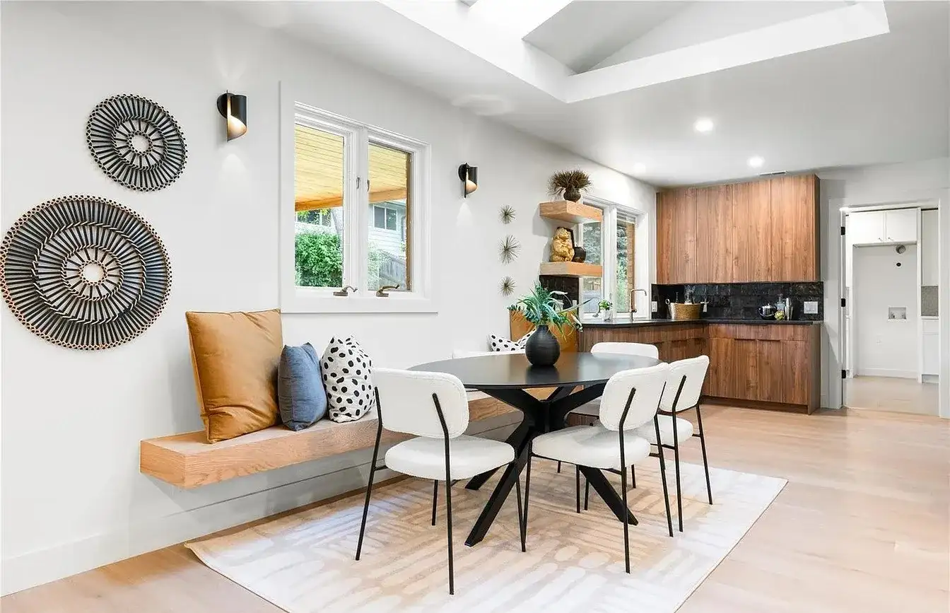 Remodeled Dining Kitchen Open Plan project in Oklahoma City, OK