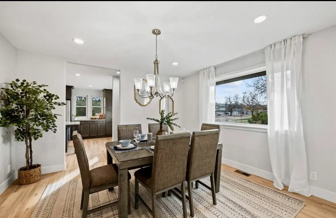 Remodeled Dining Room Open Layout project in Oklahoma City, OK