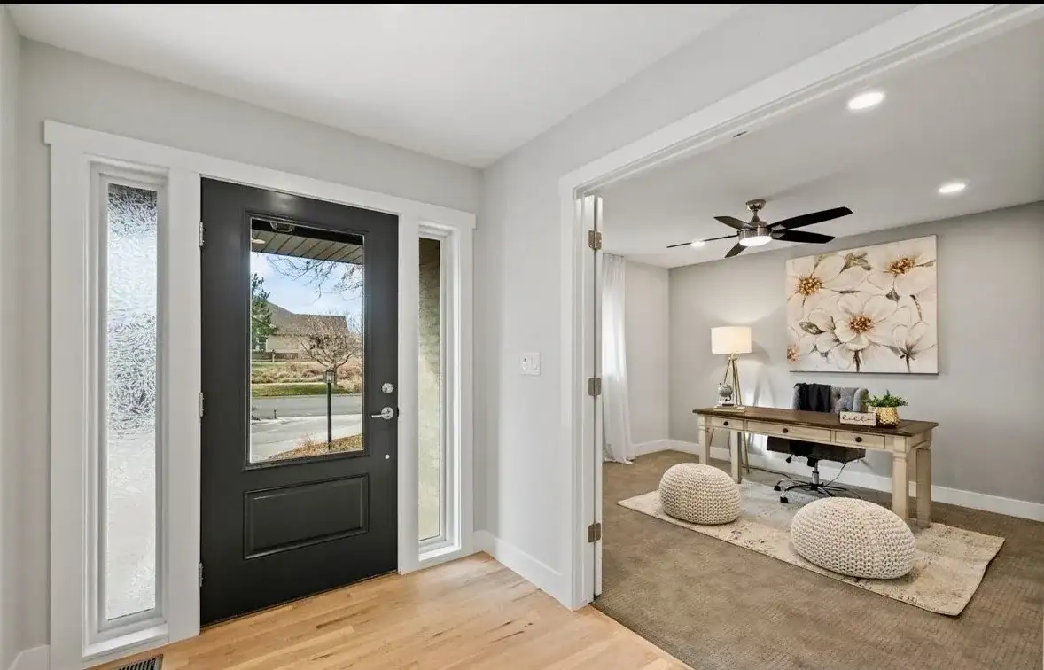 Remodeled Home Entryway Office project in Oklahoma City, OK