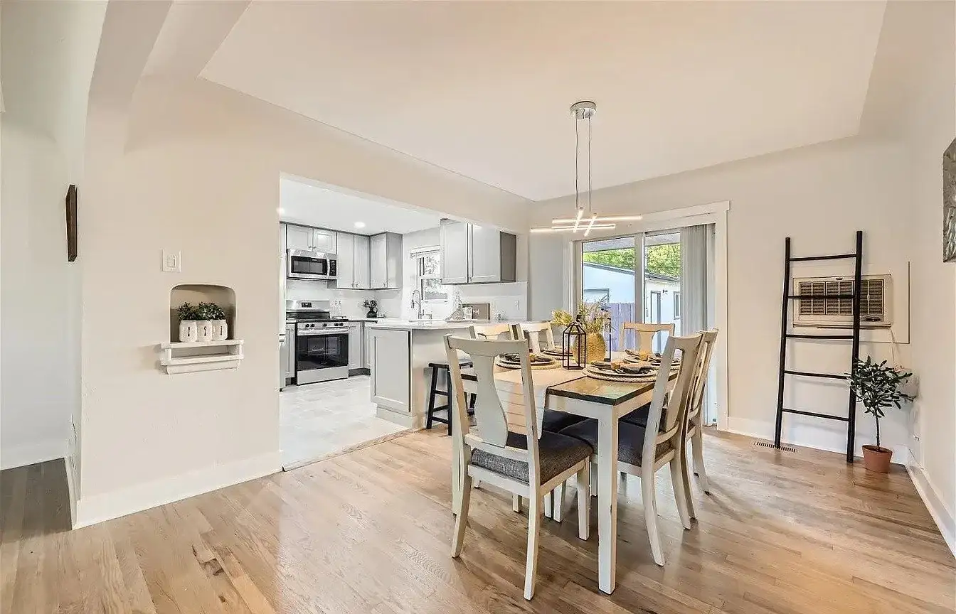 Remodeled Open Concept Kitchen Dining project in Oklahoma City, OK